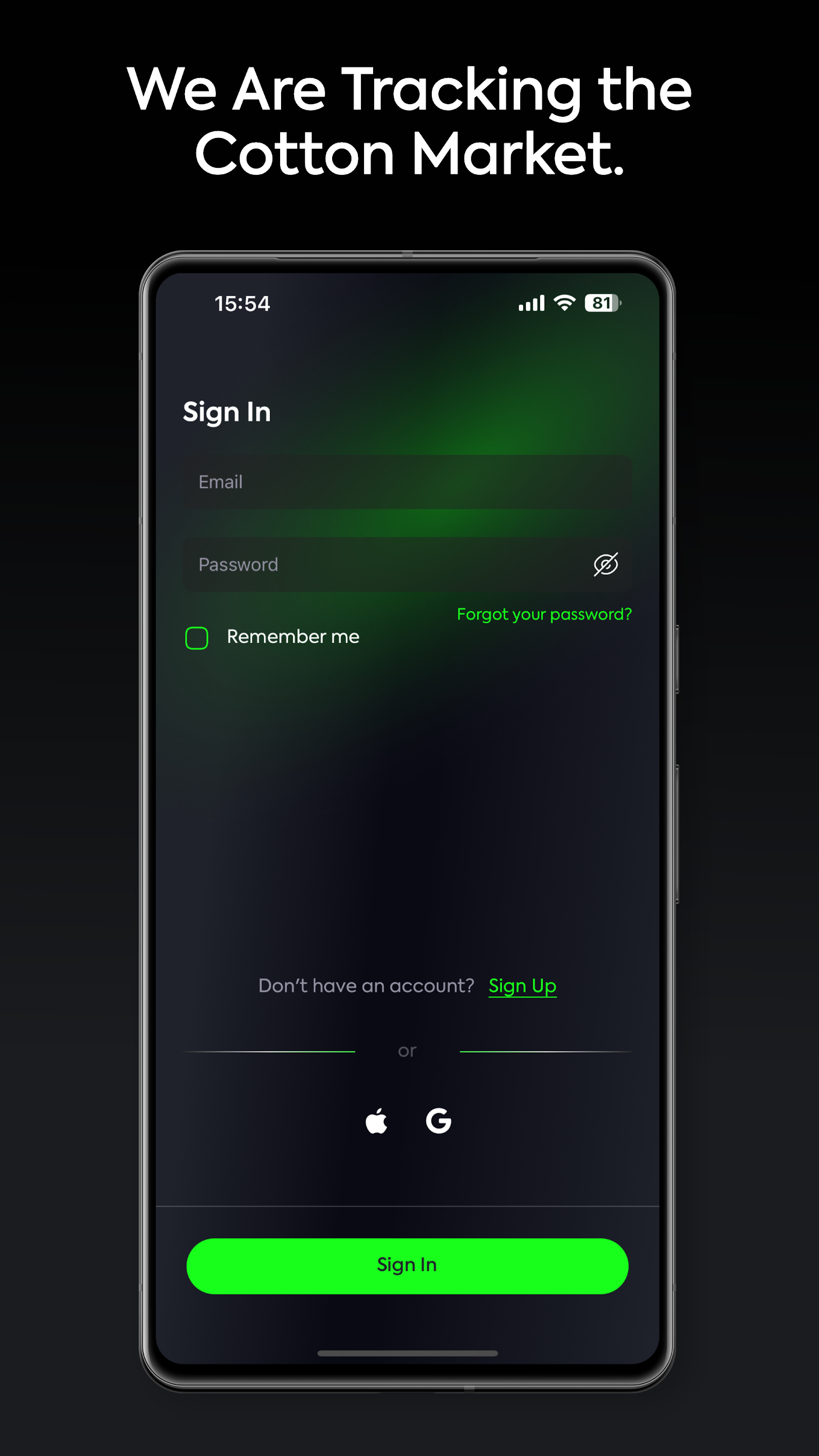 Cotcast — Cotton Market Tracker
