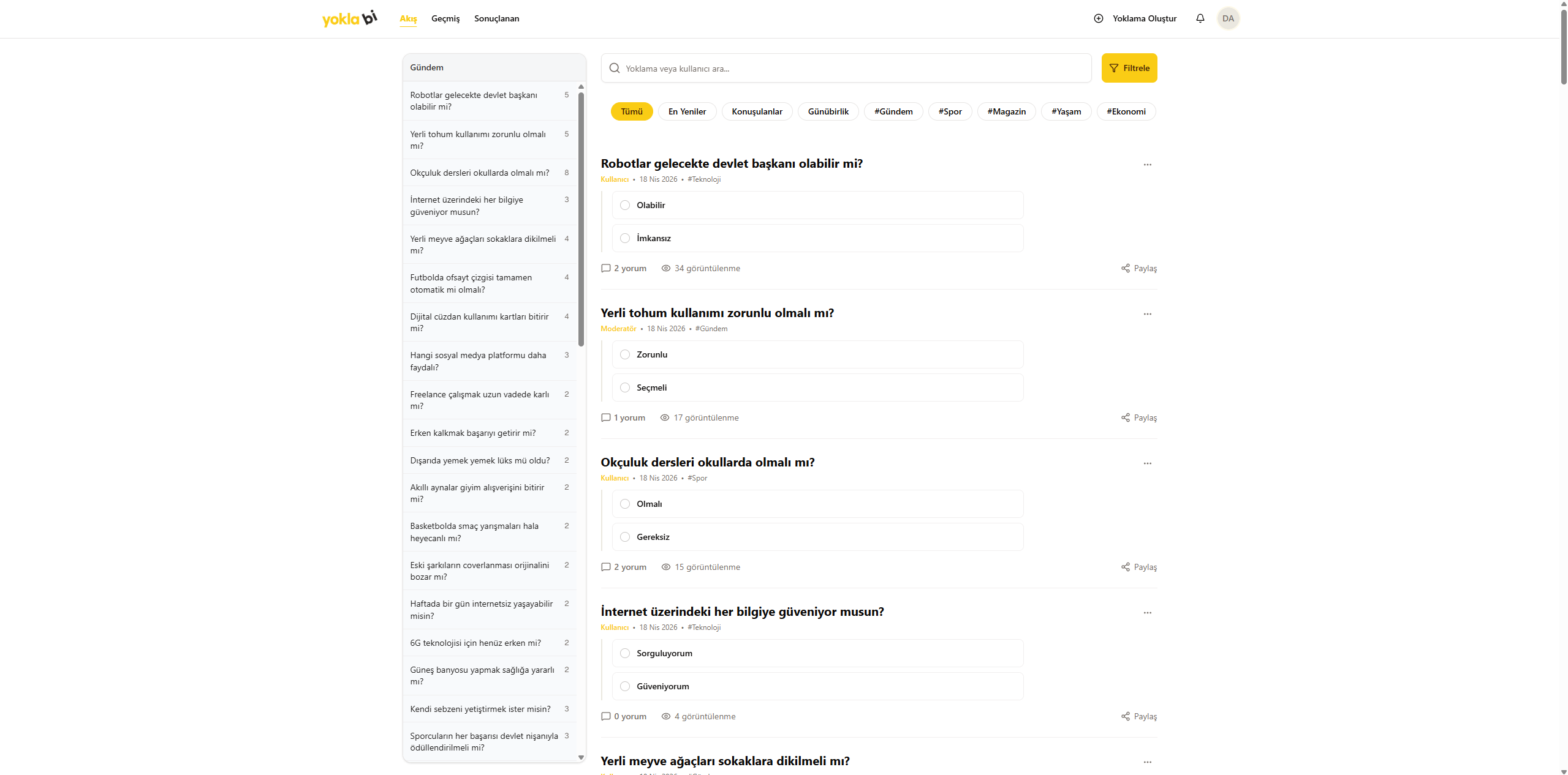 Yoklabi — Attendance & Community Platform (Web)